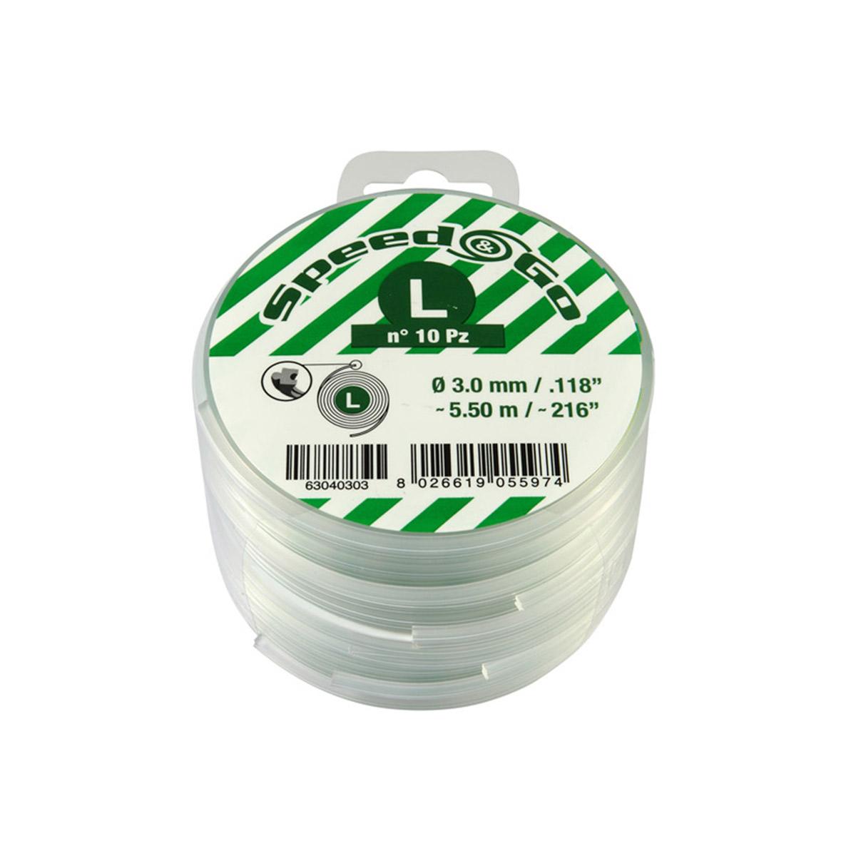 Accessori per decespugliatori Ricarica filo Speed&Go Ø 3,0 mm - 10 dischi_1 | Oleo-Mac