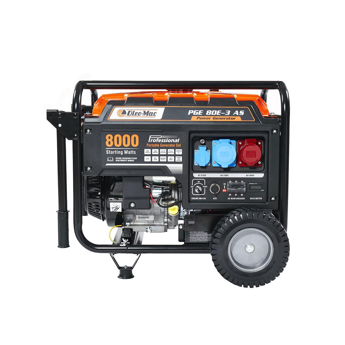 Generatori di corrente fino a 6 kW PGE 80E-3 DCS_2 | Oleo-Mac