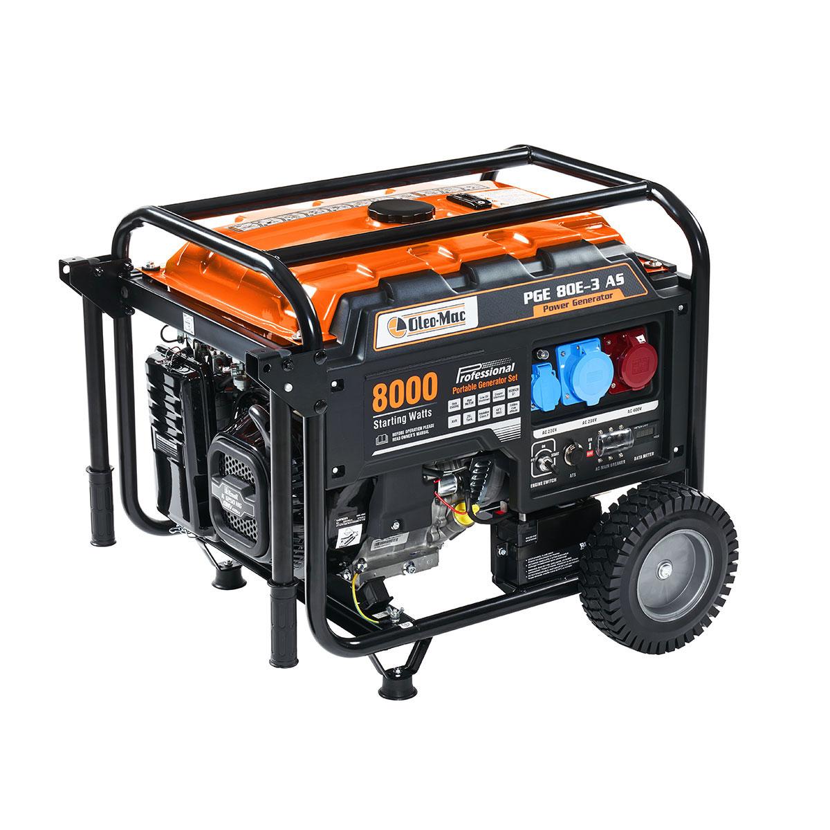 Generatori di corrente fino a 6 kW PGE 80E-3 DCS_1 | Oleo-Mac