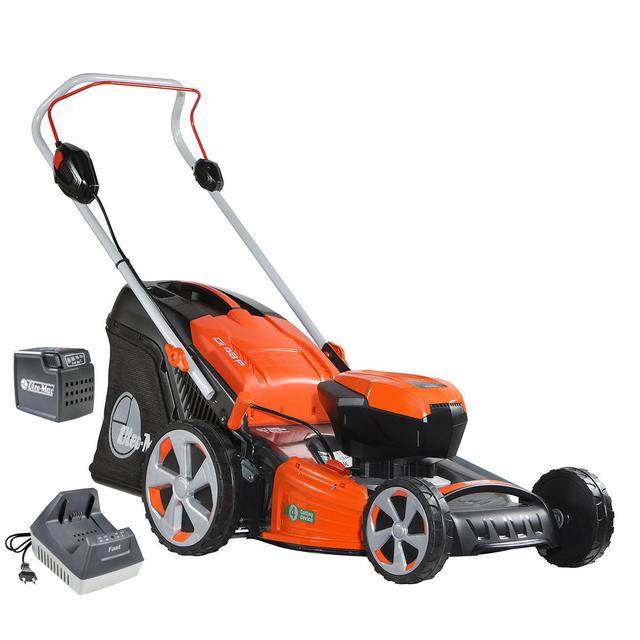 Tagliaerba a batteria Gi 48 P con batteria Bi 5,0 OM e caricabatterie FAST CRG | Oleo-Mac