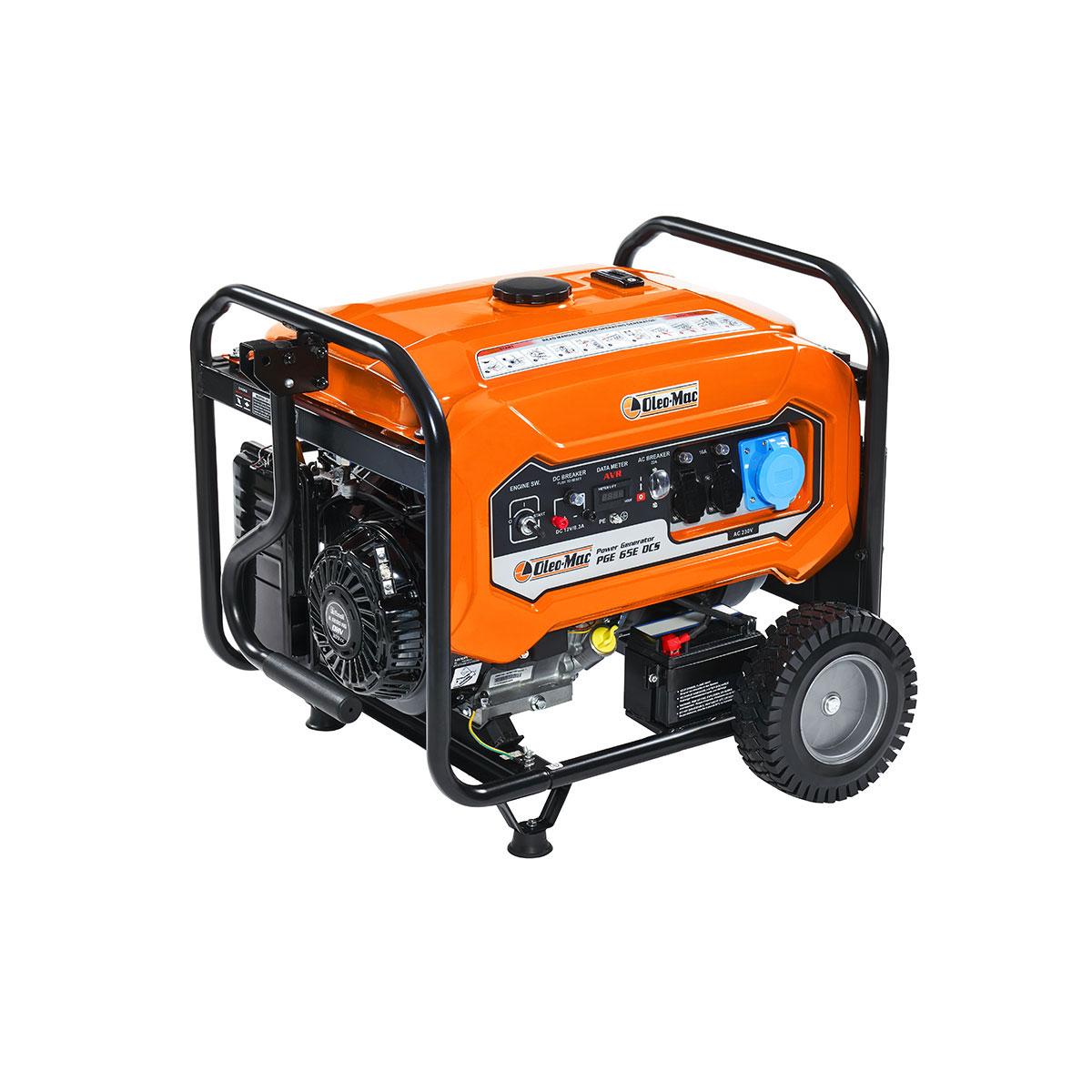 Generatori di corrente fino a 6 kW PGE 65E DCS_1 | Oleo-Mac
