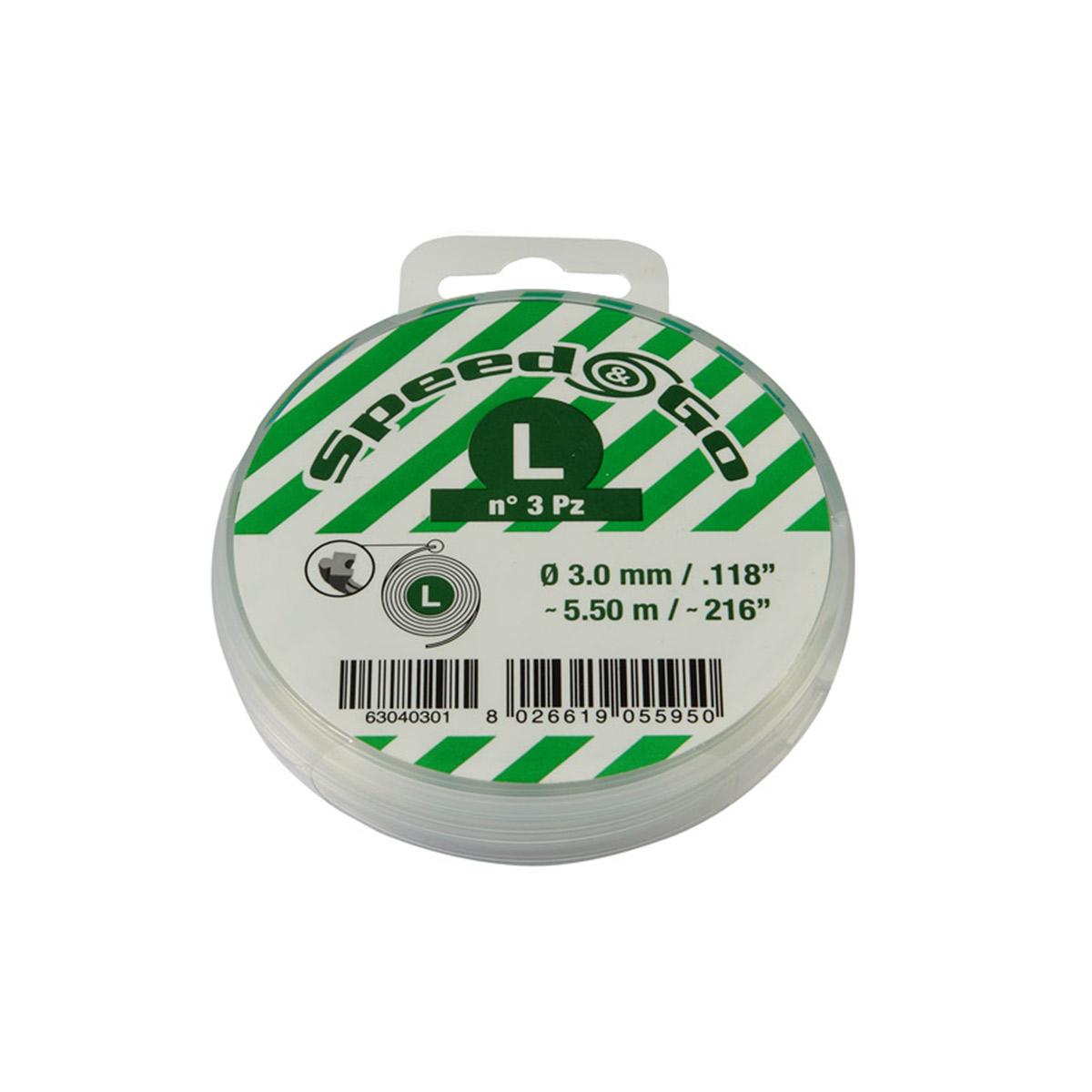 Accessori per decespugliatori Ricarica filo Speed&Go Ø 3,0 mm - 3 dischi_1 | Oleo-Mac