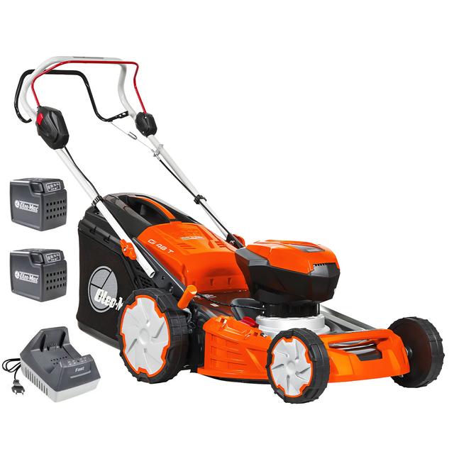 Tagliaerba a batteria Gi 48 T con 2 batterie Bi 5,0 OM e caricabatterie FAST CRG | Oleo-Mac