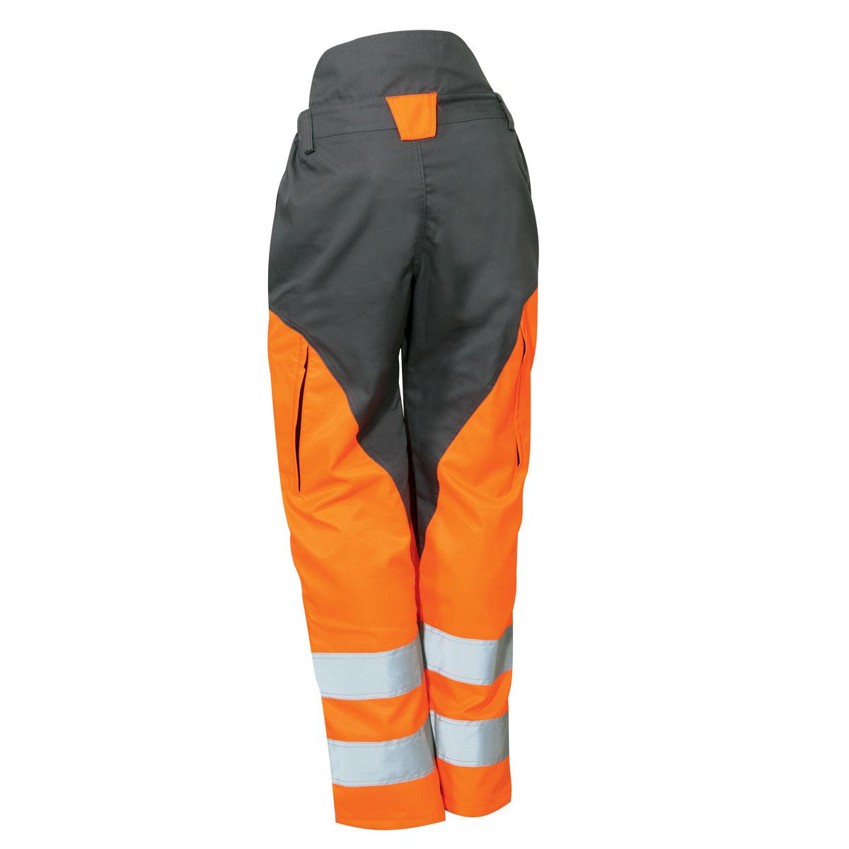 Pantaloni professionali per decespugliatori Pantalone professionale per decespugliatore alta visibilità_2 | Oleo-Mac