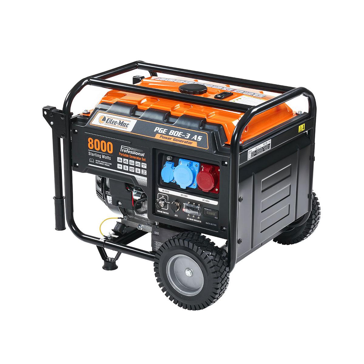 Generatori di corrente fino a 6 kW PGE 80E-3 DCS_3 | Oleo-Mac