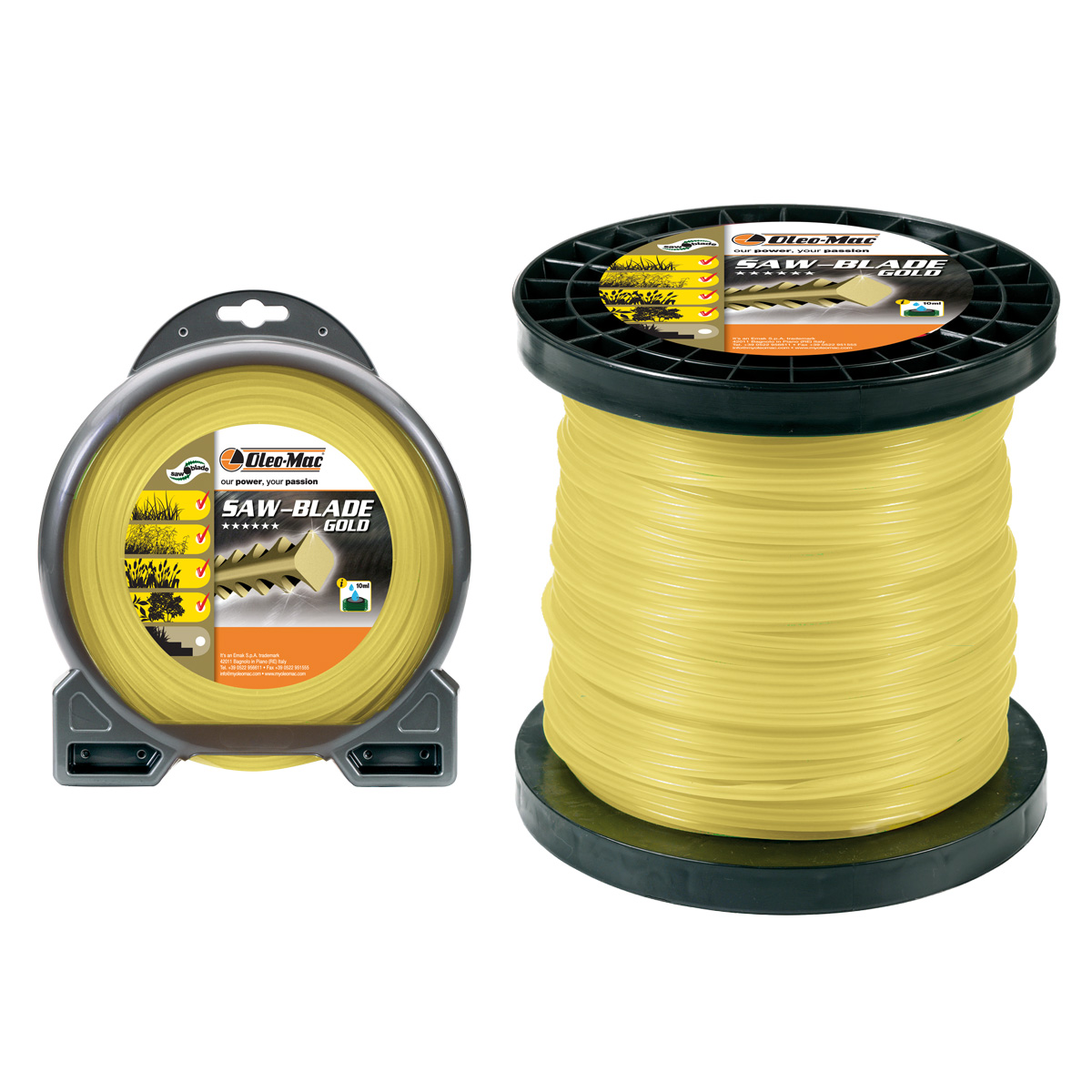 Filo Da Decespugliatore Titanium PROFESSIONALE - 3,0 Mm X 56 Mt - Per EMAK, EFCO, OLEOMAC - Massima Resistenza - Foto 5