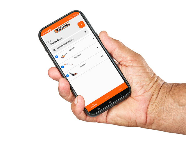 Connessione tramite app | Oleo-Mac