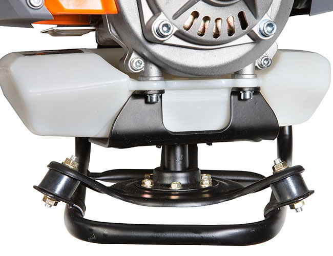 Speciale sistema antivibrante a 3 supporti Speciale sistema antivibrante a 3 supporti