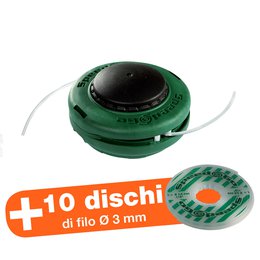 Testina Speed&Go Ø 130 mm + 10 dischi di filo Ø 3,0 mm Testina Speed&Go Ø 130 mm + 10 dischi di filo Ø 3,0 mm