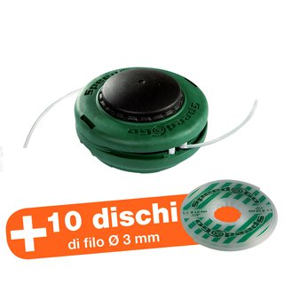 Testina Speed&Go Ø 130 mm + 10 dischi di filo Ø 3,0 mm Testina Speed&Go Ø 130 mm + 10 dischi di filo Ø 3,0 mm