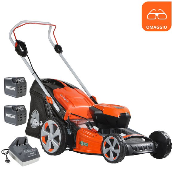 Gi 48 P con 2 batterie Bi 5,0 OM e caricabatterie FAST CRG