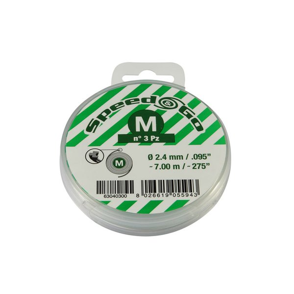 Ricarica filo Speed&Go Ø 2,4 mm - 3 dischi Ricarica filo Speed&Go Ø 2,4 mm - 3 dischi