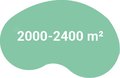 2000-2400 m² 2000-2400 m²